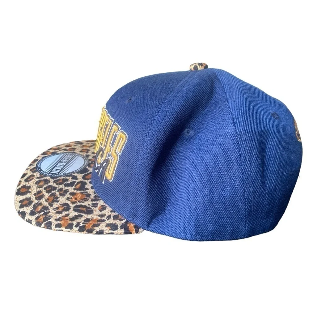 Los Angeles Snapback Acrylic Leopard Hat